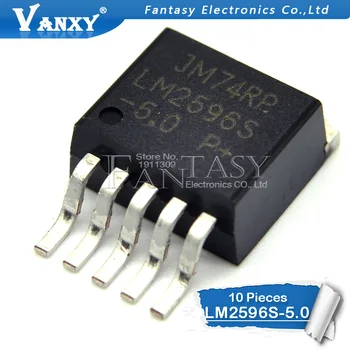 10pcs LM2596S-5.0 TO263 LM2596SX-5,0 DO-263 LM2596-5.0 LM2596S-5