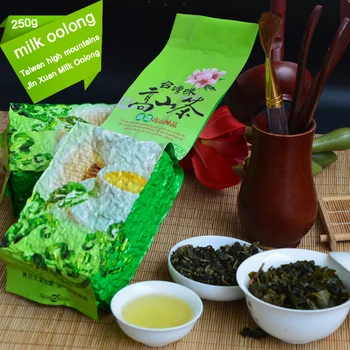 2021 leto dober čaj Tajvan visoko v gorah Jin Xuan Mleka Oolong Čaj wulong mleko, čaj, zeleni čaj z mlekom okus rfree dostava