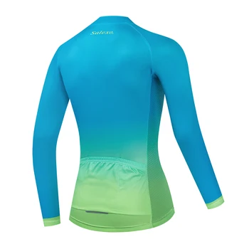 2022 Nove Ženske Dolge Kolesarske Jope Nastavite Kolo Kolesarjenje oblačila MTB Pomlad Jesen Kolesarjenje Oblačila Obleko Ropa Maillot Ciclismo mujer