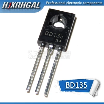 20PCS BD135 Tranzistor, DA-126 NPN Moč Triode Tranzistor novega in izvirnega HJXRHGAL