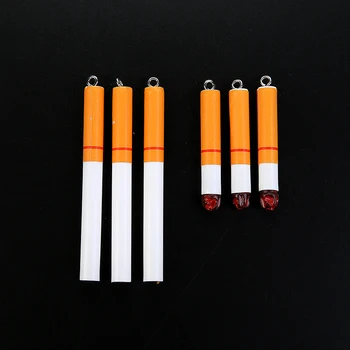 20Pcs Ustvarjalne Cigaret Čare Smolo Obrti Za Uhan Obesek Keychain Diy, zaradi Česar Modni Nakit Ugotovitve