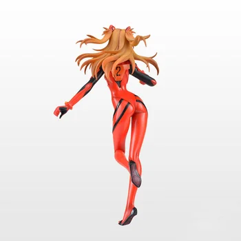 22 cm Asuka Langley Soryu Anime Akcijska Figura Model Igrača Zbirateljske Slika, Kip Končal Blaga V Zalogi Oboroženih Japonski Nova