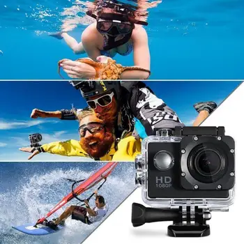 Antenski kamera Kamera 12MP Fotoaparat, HD 1080P 32GB Nepremočljiva Mini DV Video Kamero Za Šport na Prostem Dejanje HD Kamera