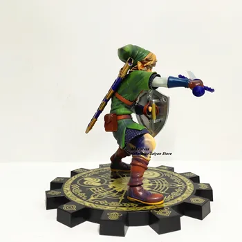 Bandai The Legend of Zelda Skyward Meč PVC Dejanje Slika 1/7 Anime Igra Igrače Zelda Povezavo Zbirateljske Figurice Model Igrača