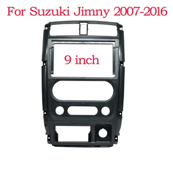 BYNCG 2 DIN avto Android okvir Avto Radio Fascijo Za Suzuki Jimny 2007-2016 Armatura armaturni Plošči Okvir Plošča Trim Komplet Stereo