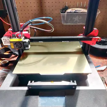 ENERGIČNA Novih 250*250mm PEI Graditi Površinske Odstranitev Spomladi Jekleno Ploščo Magnetni Osnove Greti Posteljo Za Voron 3D Tiskalnik