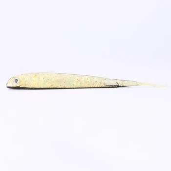 Evercatch split silikonski mehko kreten vabe gume veslo rep swimbaits ukrivljen rep grubs ribolov vaba za bas ščuka, ostriž walleye