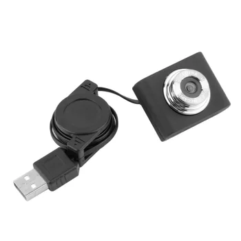 High Definition Mini USB 2.0 5M Zložljive Posnetek s Spletno Kamero Za Računalnik Prenosnik 5 milijona slikovnih Pik USB Zložljive Kabel Webcam