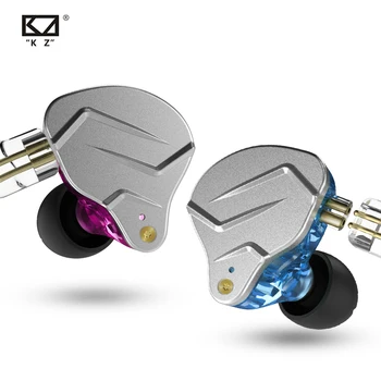 Kz Zsn Pro V Uho Slušalke 1ba+1dd Hibridne Tehnologije, Hifi Bas Kovinskih Čepkov Slušalke Šport Hrupa Bluetooth Kabel Za ZSX ZAX