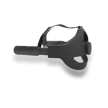 Nastavljiva Glavo Trak Glavo za Oculus Quest 2 VR Očala, Slušalke Čelada, Pas Black Udobno za Quest2 Virtualne Realnosti Ac