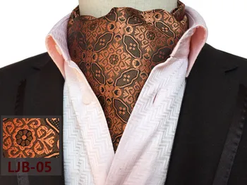 Nov Dizajn za Moške Ascot Luksuzno Poročno zabavo Cravat Kravato za Človeka