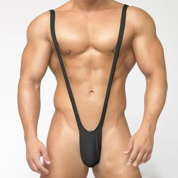 Nove Moške Seksi Trak Bodysuit Plaži, Plavanje Kopalke Tangice Suspender Geji Perilo Telo Kostum za Moške Povoj Erotično Perilo