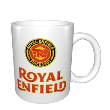 Novo Royal Enfield Logotip Black Toplejše Vrč Kavno Skodelico Kave Vrč Glas Kovinski Vrč