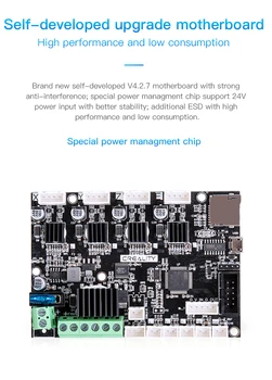 Original CREALITY 3D Edaja-3 Max Tiho Motherboard 32 Bit Mute Mainboard