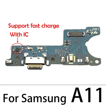 Original Dock Priključek, MicroUSB Polnjenje Vrata Za Samsung Galaxy A40 A01 A11 A21S A31 A41 A51 A71 A10 A20 A30 A50 A60 A70 A80