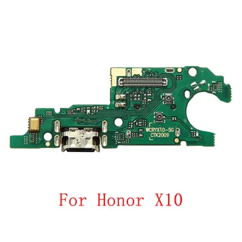 Polnjenje prek kabla USB Dock Priključek Odbor Flex Kabel Za Huawei Honor X10 9X Pro Prikaz 20 10 9i 9C 8 8Pro Opomba 10 Nadomestni Del