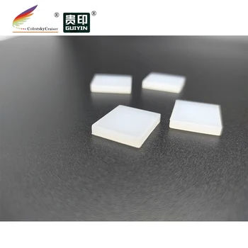 (posnetek-bk silicij), silikonske gume ploščica tesnjenje posnetek za HP black kartuše z tiskalna glava 16*18*3 mm 0.93 g/pc 100pc/veliko