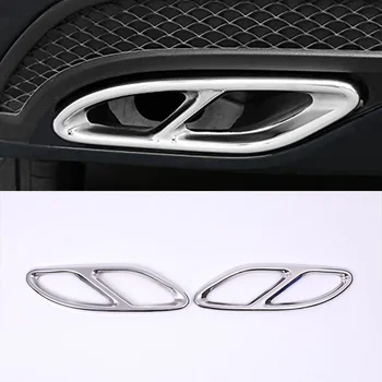 Primerna za Mercedes-Benz 2019-2021 CLA C118 W118 nerjaveče jeklo črna izpušne cevi kritje dekoracijo