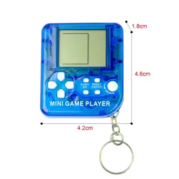 Puzzle Kreativno Interaktivne Igre Pomnilnika Usposabljanja Igre Prenosni Mini Igra Tetris Pralni Keychain LCD Igrača Ročni Igralci