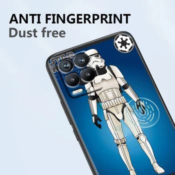 Star Wars Boj Droid Za NASPROTNEGA Realme Narzo 30 20 8 8i 7 6 5 3 2 Pro Globalni 5 G Mehke Silikonske Črn Telefon Primeru Zajema