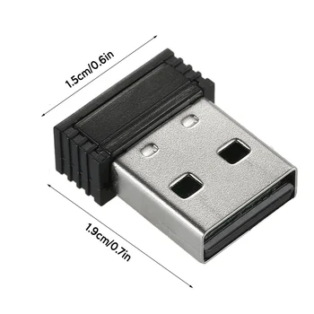 USB ANT+ Palico Adapter za Suunto Zwift PerfPRO Studio CycleOps Kolo Trener Združljiv z Garmin Forerunner 310XT 405 410 610 910X