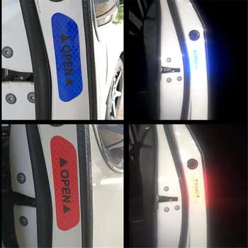 Vrata avtomobila reflektor Varnost Opozorilo za Mitsubishi Grandis Outlander ASX RVR Pajero LancerEvo l200 l300 3000gt 3d 4m41