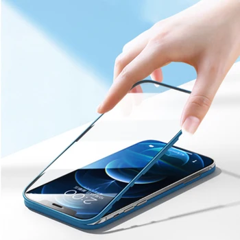 X-Dirka 360° polno kritje kaljeno steklo varstvo primeru, primerna za iphone 12 max pro mini apple mobilni telefon primeru