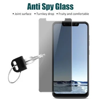 Zasebnost Kaljeno Steklo za Poco F3 Anti Vohun Screen Protector za Poco X3 M3 F2 Pro M2 C3 X2 Pocophone X3 NFC Anti Peep Stekla
